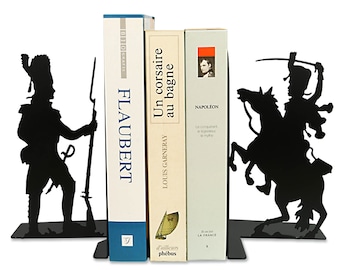 Bookends 7.5&#39; Napoleon Imperial Guard soldiers