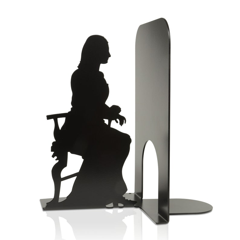 Bookends 7.5' 19cm Mona Lisa and Leonardo Da Vinci Etsy