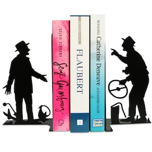 Bookends Louis de Funes and Bourvil