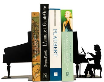 Bookends 7.5&#39; 19 cm Frederic Chopin pianist