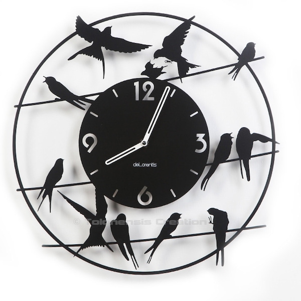 Horloge oiseaux Birdy, le modèle original !