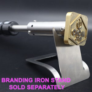 Custom Branding Iron, Made in USA, Custom Image Brand, Wood Branding Iron, Leather Branding Iron, Electric Branding Iron, Branding Stamp image 2