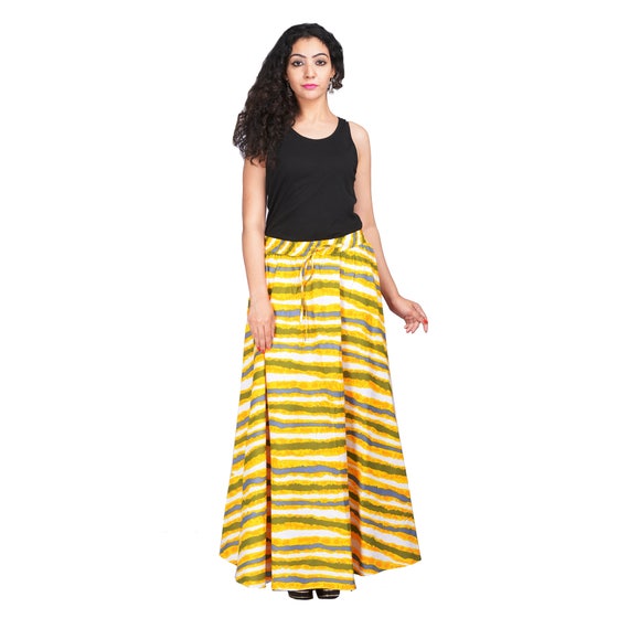 Buy Wahe-NOOR Women's Fawn Printed Maxi Skirt Online at Best Price |  Distacart