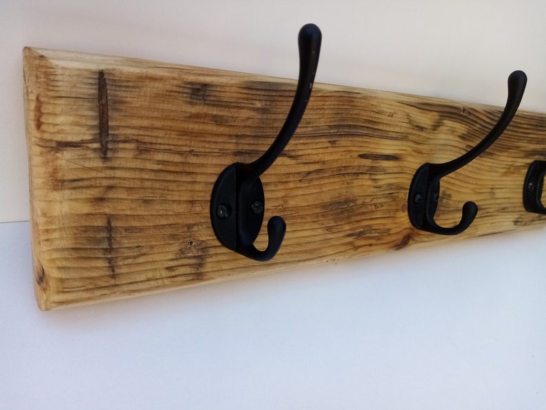 Handmade Hallway Coat Hanger 34 5 6 7 8 Hooks Metal Etsy UK