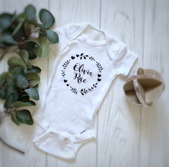 custom made newborn onesies
