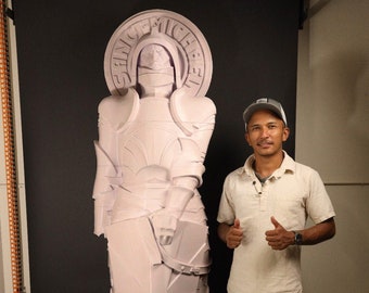 Professional quality Large size 3D printing service (24inch x 24inch x 48inch)