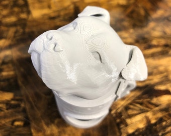 Pitbull Poop Bag holder |  Waste Bag Dispenser