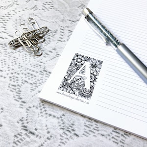 Brief-Schreib-Set, Brief Schreiben Papier, Brief stationär, Alphabet Briefpapier, personalisierte Briefpapier, Notizpapier, einzigartige Briefpapier,
