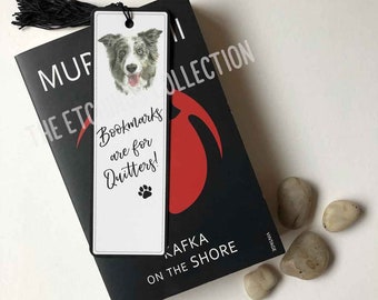 Handmade Bookmark, Animal Bookmark, Premium Bookmarks, Cute handmade Bookmark, Funny Bookmark, Hand drawn, Artistic Bookmark, Dog Lover