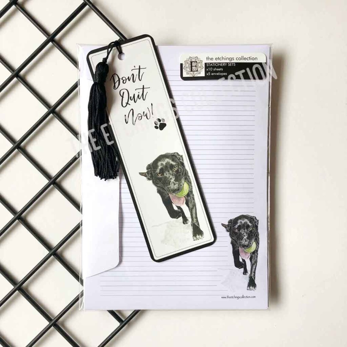 Dog Bookmark Quirky Bookmark Premium Bookmarks Handmade Etsy