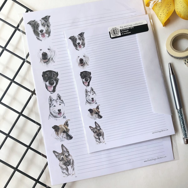 letter writing paper australia Letter Writing Set, Letter Writing Paper, Letter Stationary, Dog Stationery, Dog Lover Gift, Note Paper, Dog Gift Ideas, Unique Stationery,