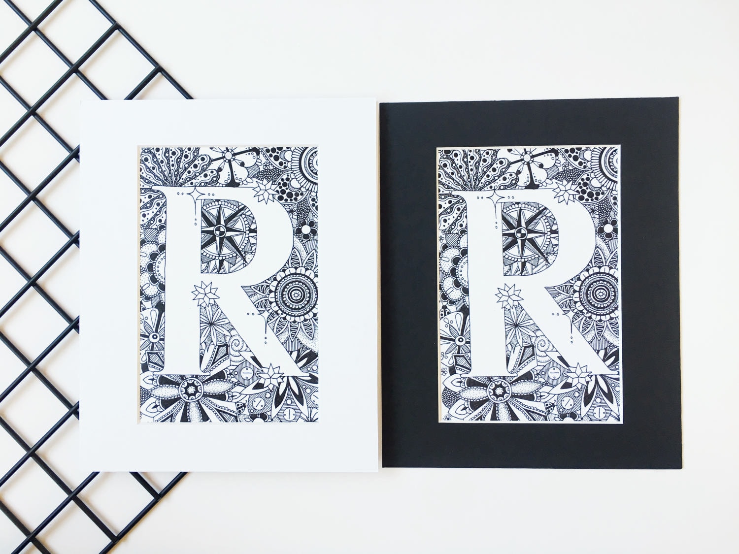 Alphabet Print R Illustration Typography Letter Alphabet - Etsy Singapore