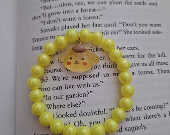 Bracelet pompon, cadeaux pour elle, cadeaux pour lui, bracelet kawaii.