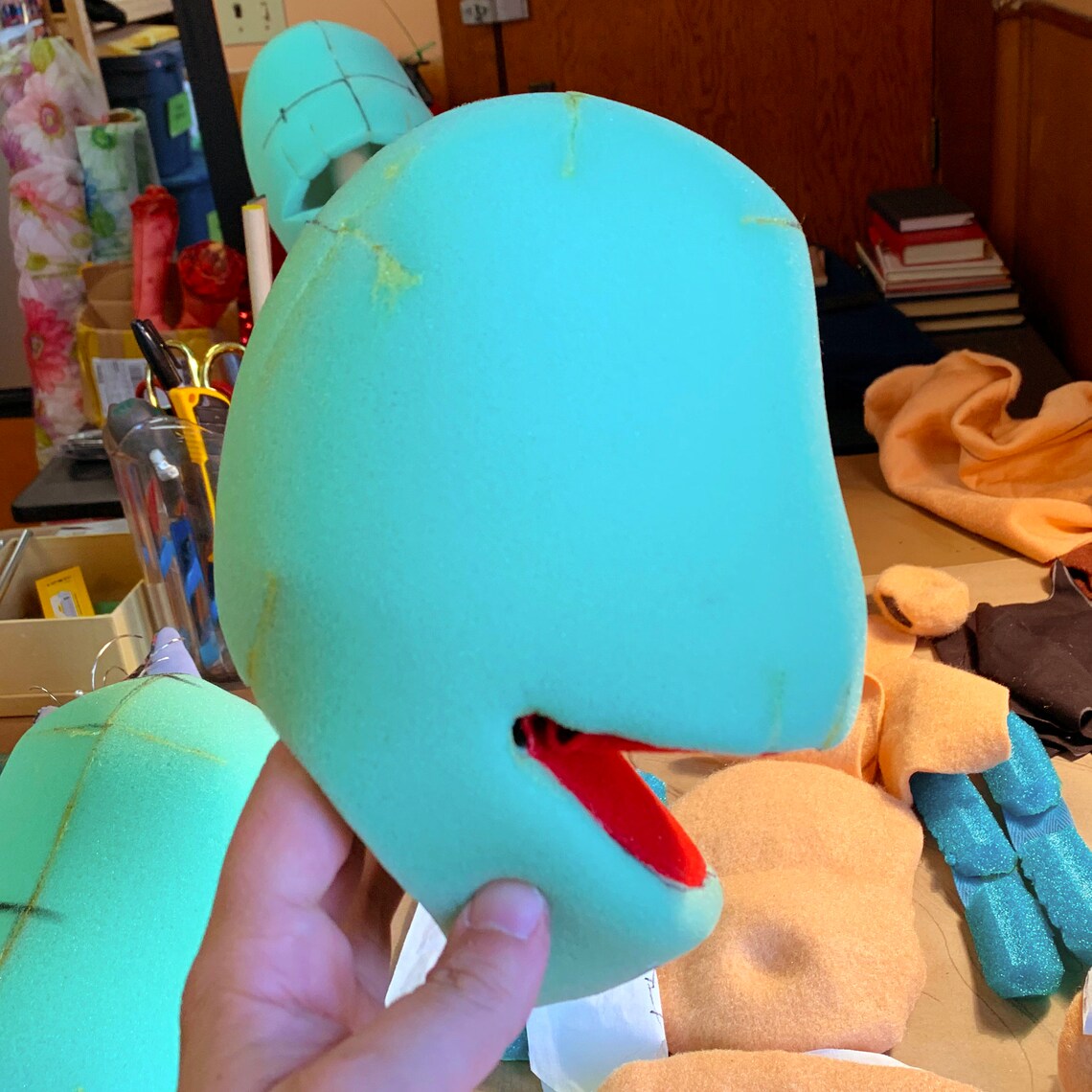 Puppet Head Pattern Digital Download cheeks Etsy Canada