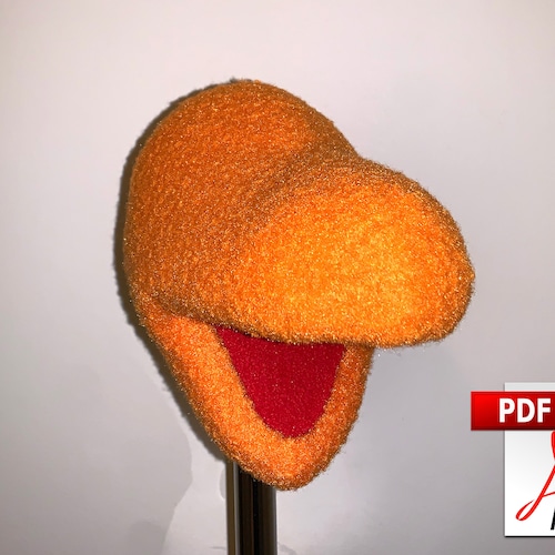 Round Puppet Head Foam Pattern Etsy