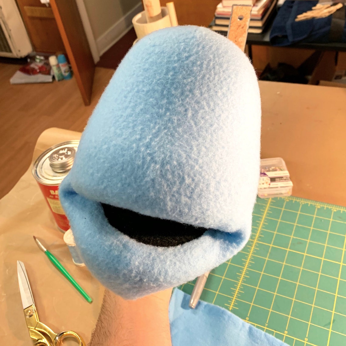Puppet Head Pattern Digital Download cheeks Etsy Australia