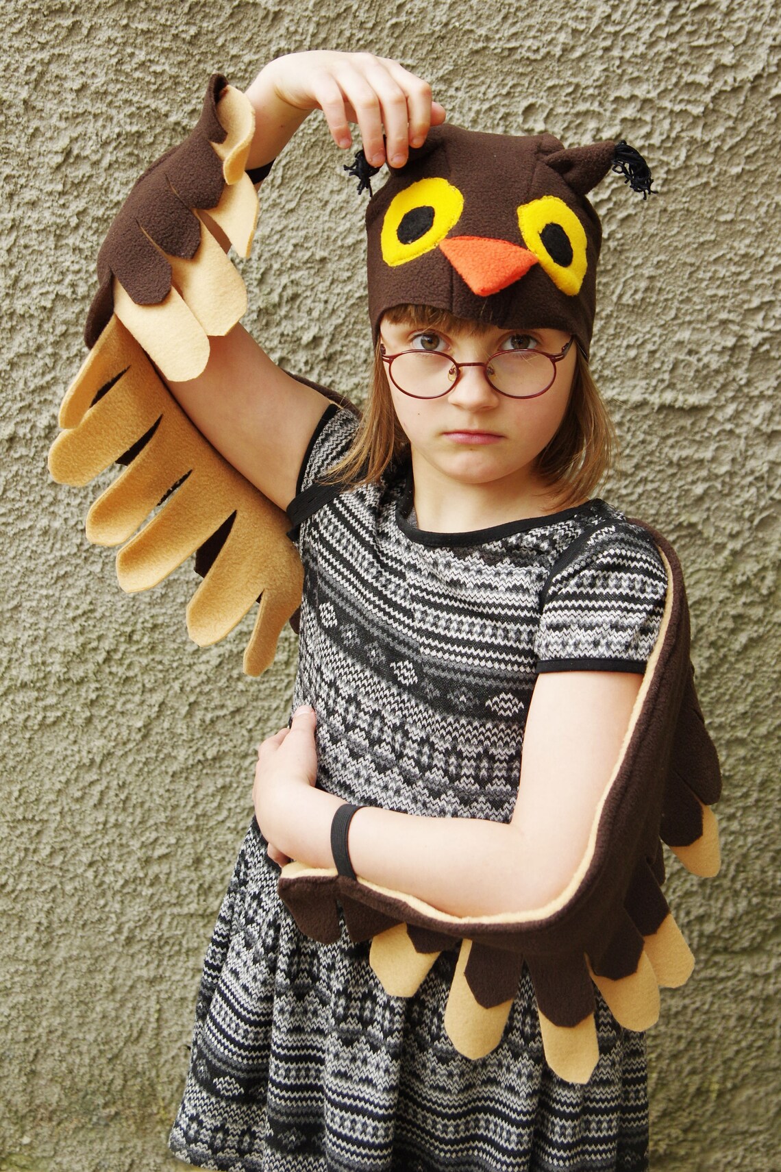Kids Owl Costume Hat for Halloween Bird Carnival Mask Kids Etsy
