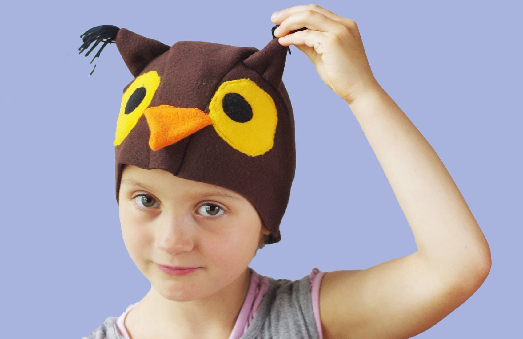 Kids owl costume hat bird costume hat kids dress up hat Etsy