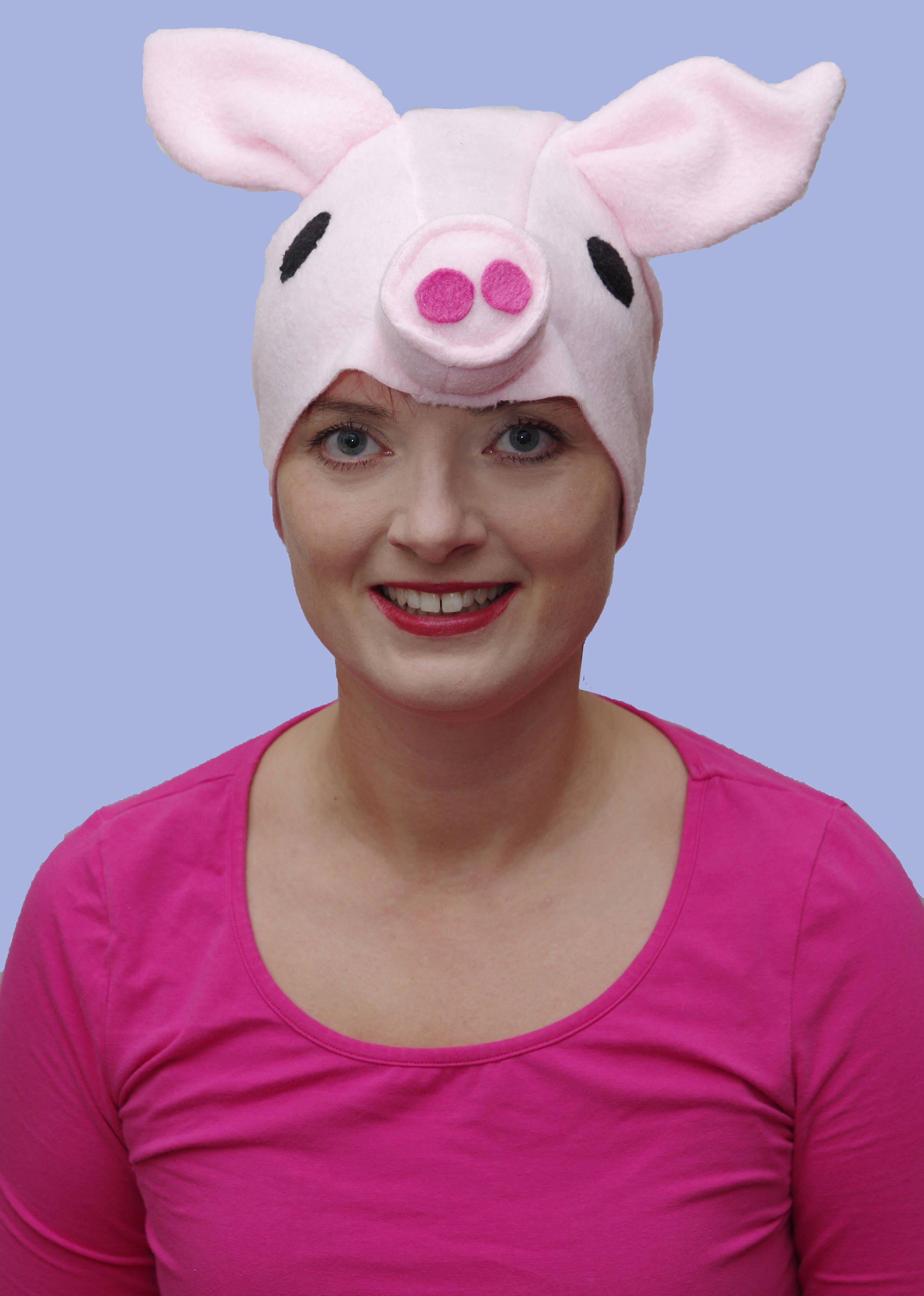 Adult pig costume hat for Halloween Pink Pig mask for Men or Etsy