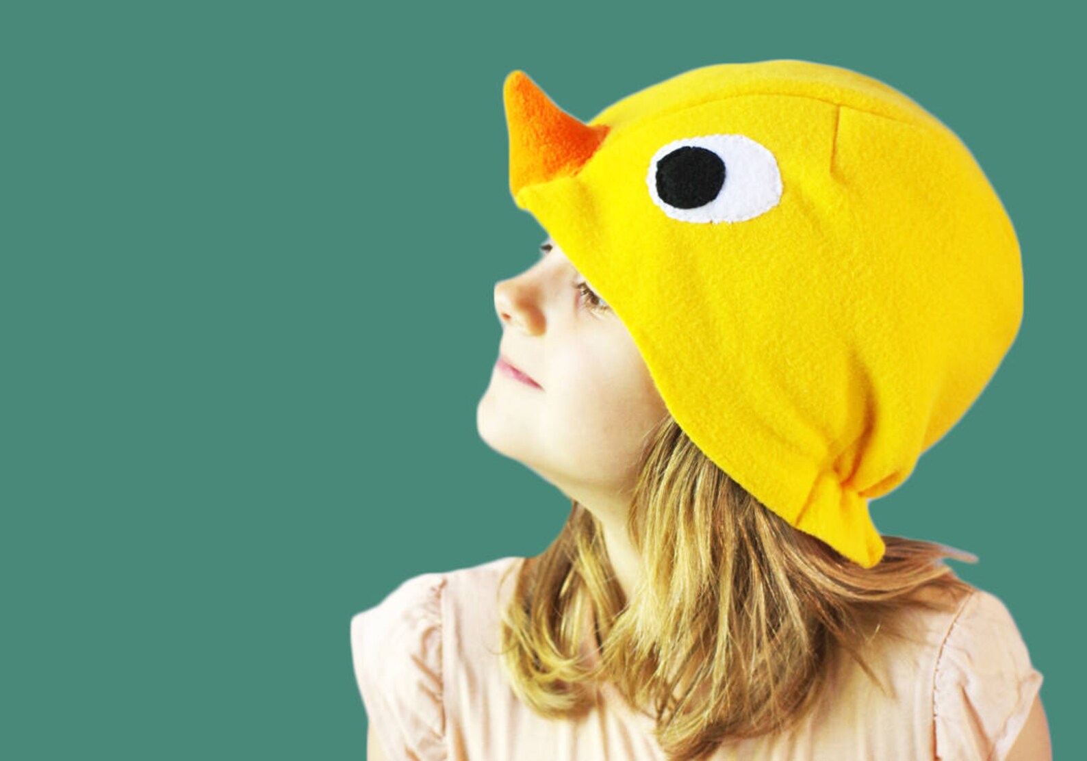 Kids Pink Bird Halloween Costume Hat, Kids Costume, Photo Prop, Pretend