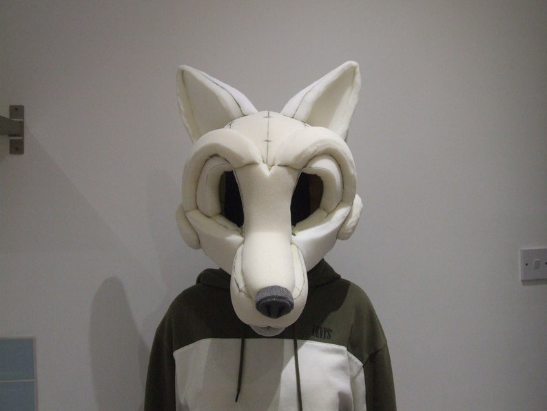 Fursuit Wolf Head Base Fox PDF Digital Template Pattern Make Etsy