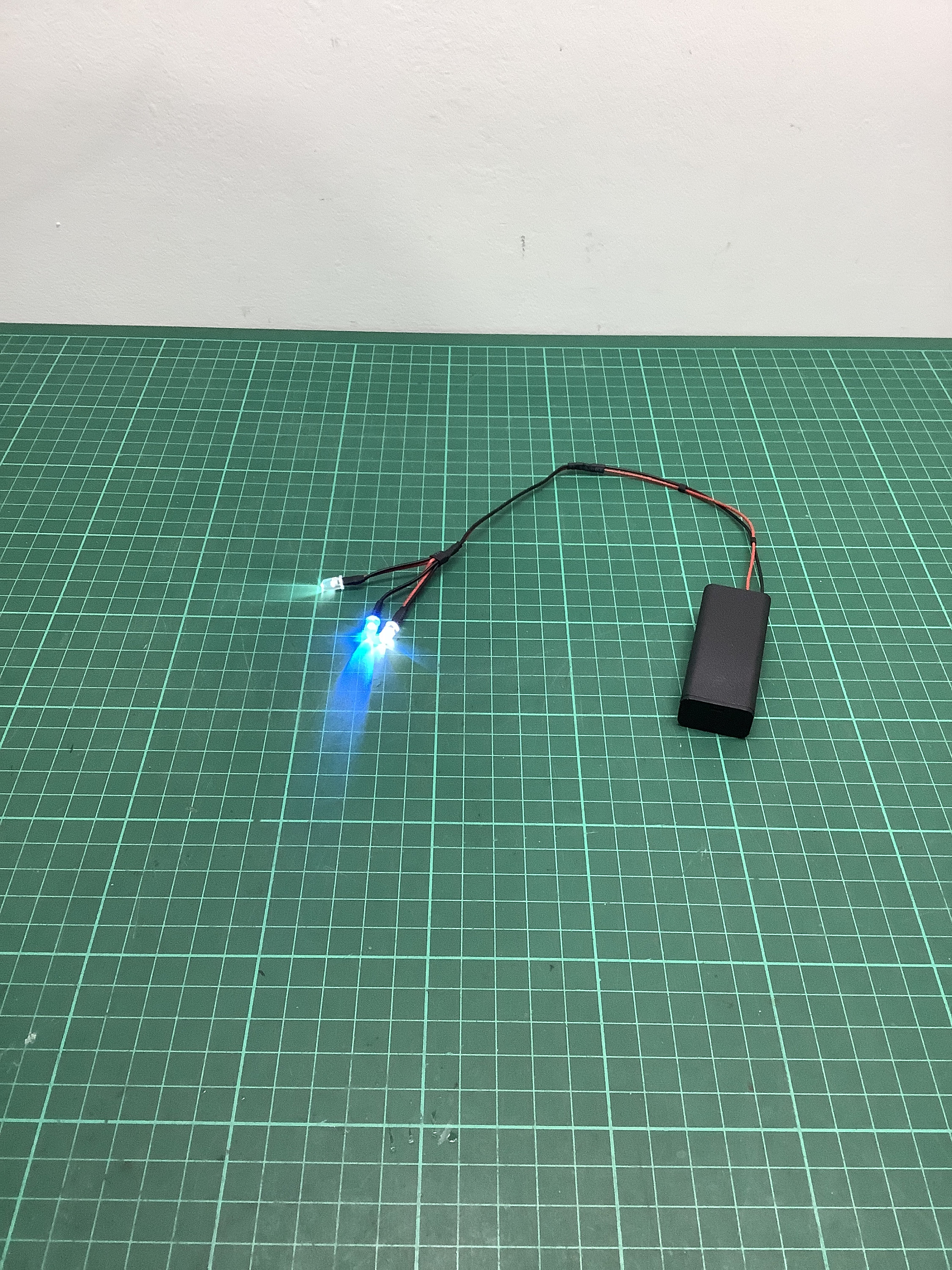 Ice Flame Fire effect flickering flashing LED Lights, Cosplay Costume LEDs