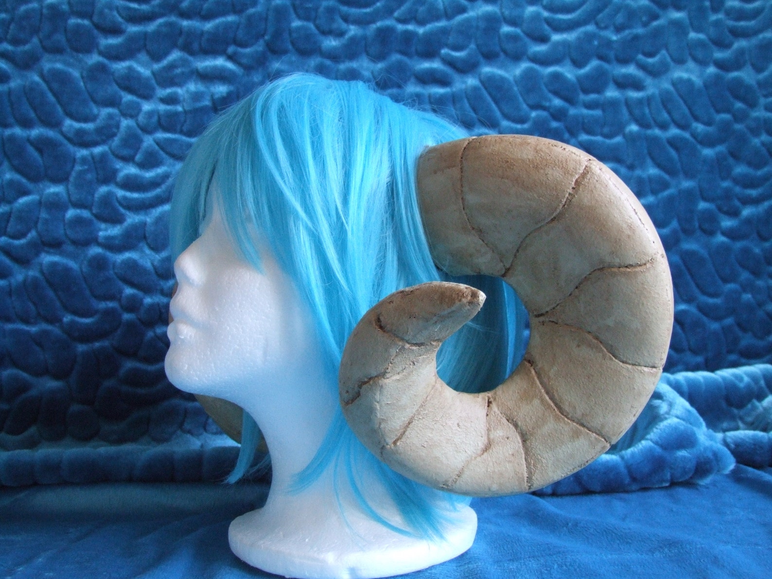 How To Make Horns Out Of Eva Foam Rams Horns EVA Foam Horn Template , Digital PDF Pattern Make Your Own