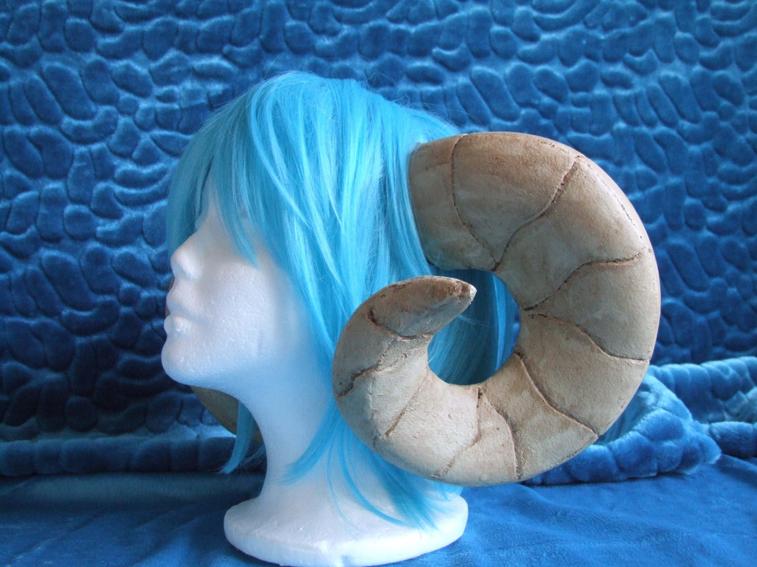 Rams Horns EVA Foam Horn Template Digital PDF Pattern Make - Etsy UK