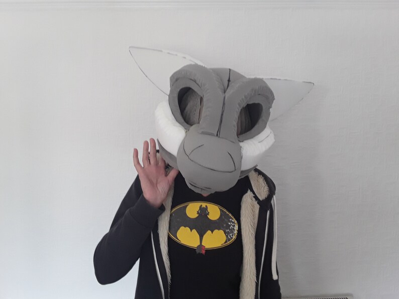 Angel Dragon Style Fursuit Headbase Kit for you to make your own Furry Foam Head Base