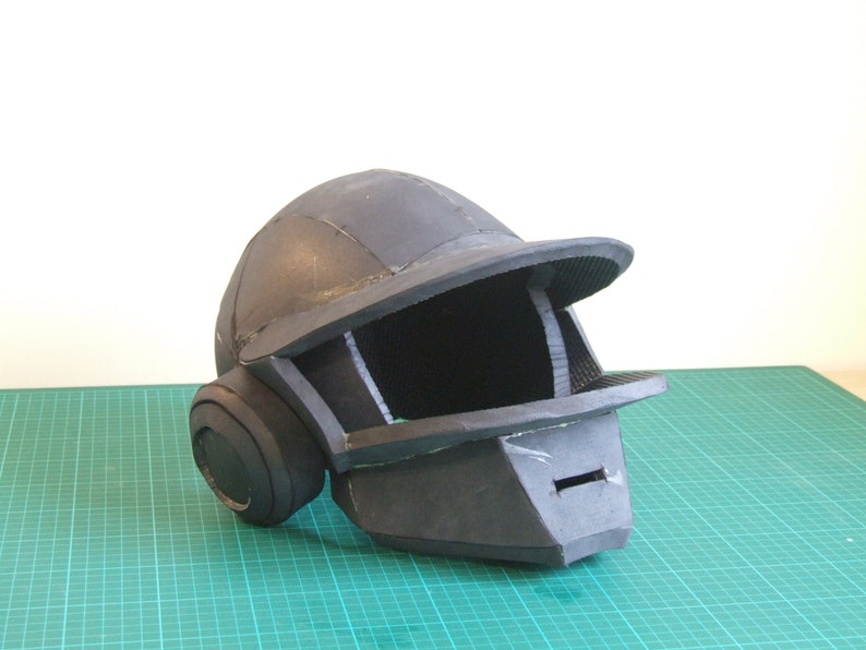 Daft Punk Helmet Thomas Bangalter Foam Template Make Your own image 1