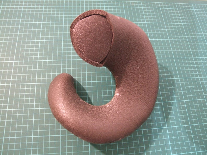 Rams Horns EVA Foam Horn Template Digital PDF Pattern Make - Etsy