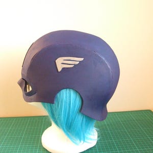 キャプテン・アメリカのヘルメットコスプレ衣装 PDF フォームテンプレートマスク（PDF デジタルパターン） 画像 4