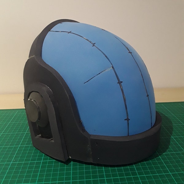 Daft Punk Helmet Guy Manuel, foam template pattern, Make Your Own