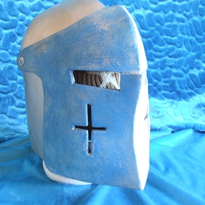 Knight Helmet Template, EVA Foam Warden Cosplay PDF Digital Pattern