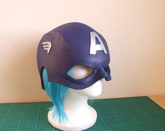 Captain America Helmet cosplay costume PDF foam template pattern - Make Your own