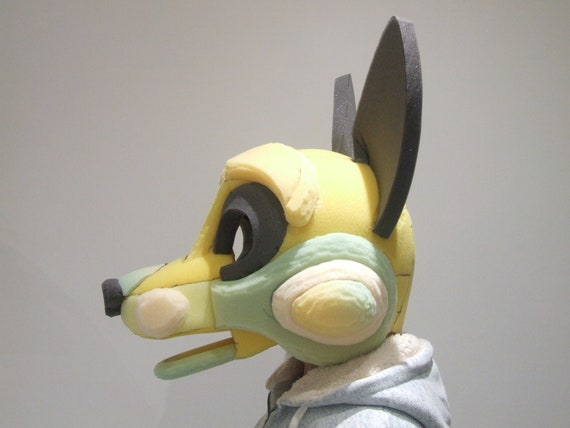 Protogen Fursuit Head Template Digital PDF Pattern for DIY 