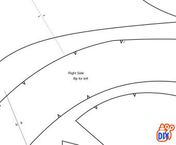 Protogen Fursuit Head Template Digital PDF Pattern for DIY 