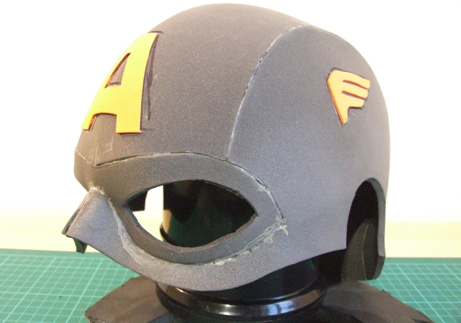 Foam Template for Captain America Helmet Make Your own Etsy