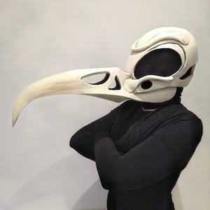 Khonshu Mask, Moon Knight Cosplay Skull Head PDF Template Pattern Costume