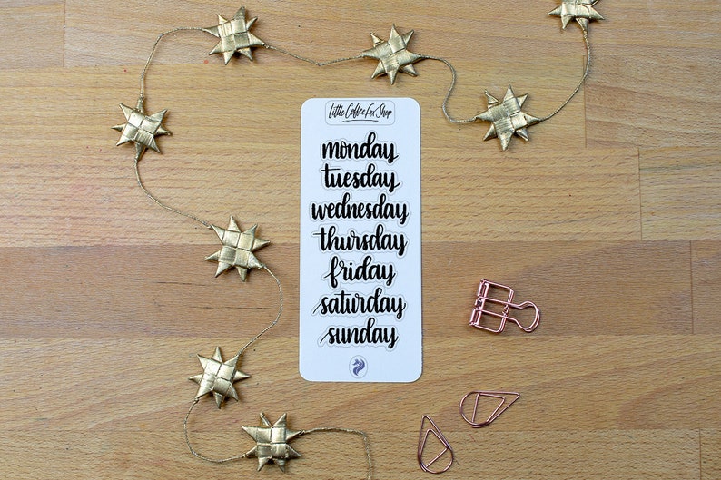 weekly bullet journal stickers minimalist bullet journal etsy