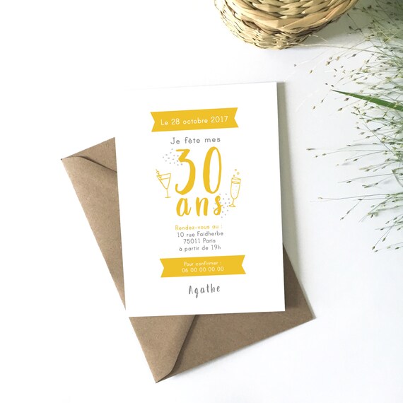 Carte Invitation Anniversaire Adulte A Telecharger A Etsy Carte Invitation Anniversaire Adulte A Telecharger A Etsy
