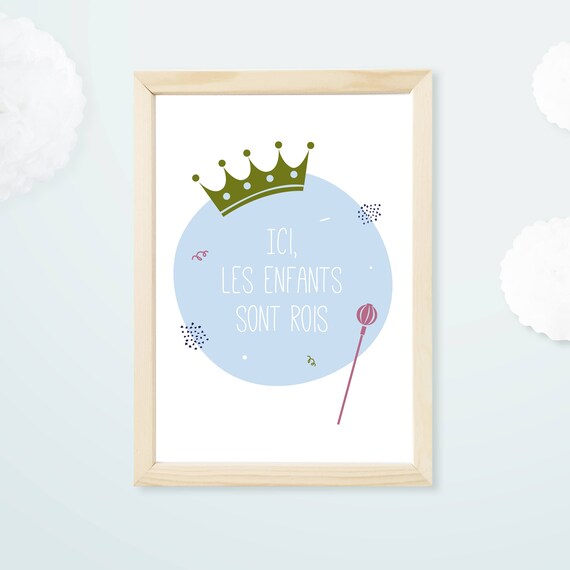 Kids Poster Illustration Wall Decor Poster Design Bedroom Poster Typo Baby Scandinavian Poster