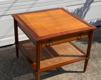 1960s Vintage Baker French Regency End Table/Nightstand