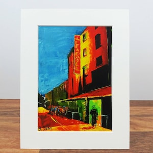 The Leadmill poster. Saturday night at the Leadmill.  Sheffield Night club. Limited edition prints