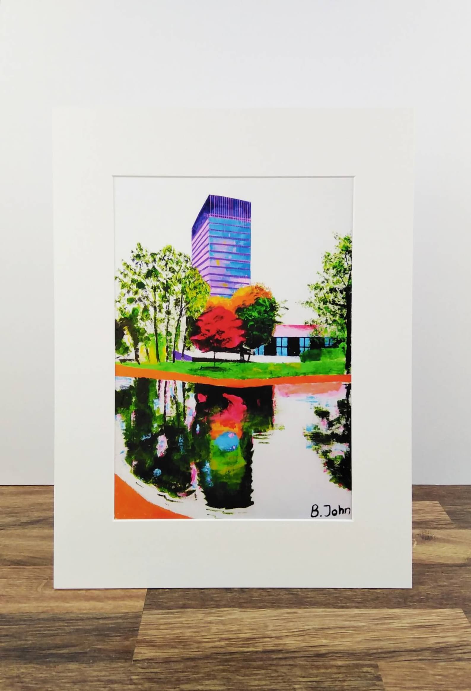 The Arts Tower Sheffield University Poster. Limited Edition Etsy UK