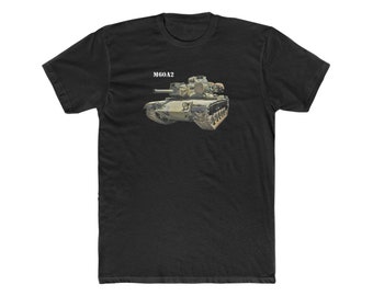 M60A2 Main Battle Tank Men's Cotton Crew Tee