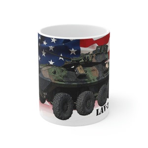 LAV-25A2 wheeled armored vehicle Ceramic Mug 11oz