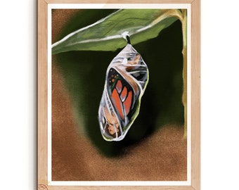 Beginning Anew [ butterfly art [ rebirth [ art print [ fairyart [fantasy art