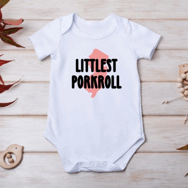 Littlest Porkroll | NJ Themed Baby Onesie