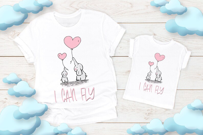 Couple T-shirts/ Mom and baby/ Family T-shirts/ Lovely image 0